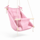 Подвесная детская качель «Колыханка», хлопок розовый
